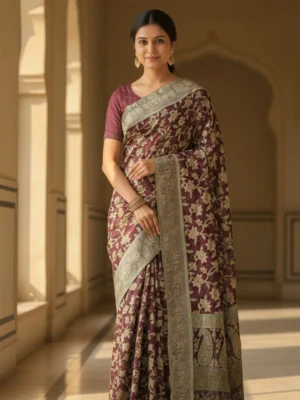 Royal Bottle Green Dola Silk Saree for Women | Rich Festive Wedding Wear Designer Saree